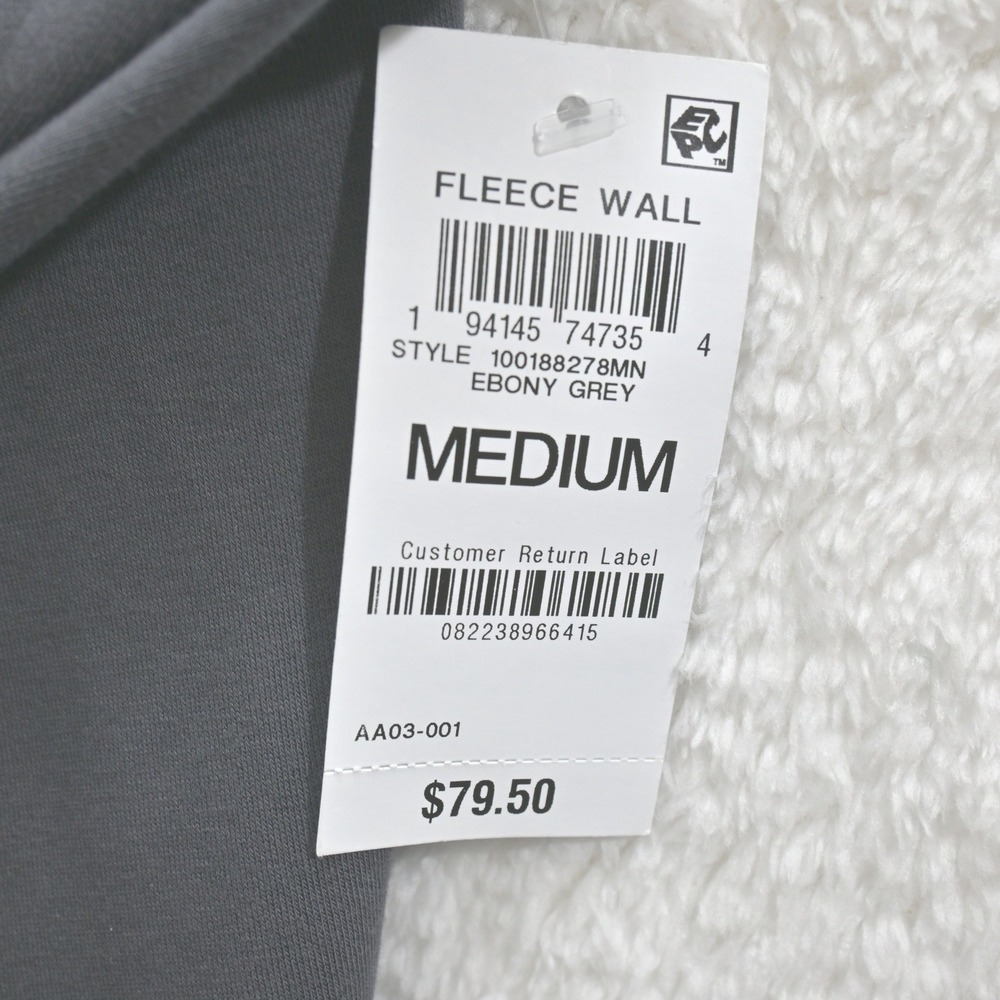Mode of One Mens Gray Full Zip Knit Bomber Jacket Medium NWT - Picture 9 of 9